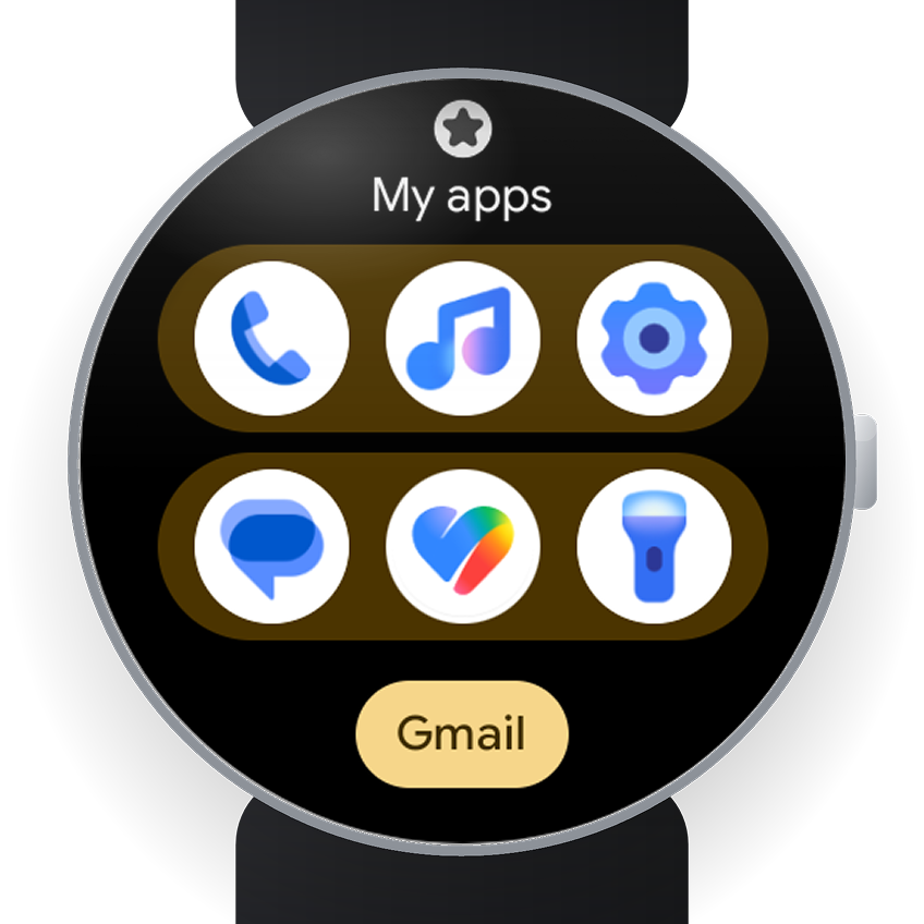 Favourite Apps tile